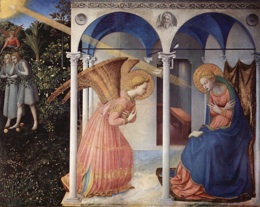 La Anunciación, de Fra Angelico.