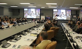 La presentación del Meeting en la ONU.