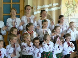 Los niños de la 'Casa de la Misericordia'.