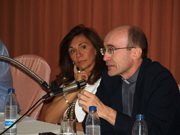 Javier Prades y Cristiana Poggio.