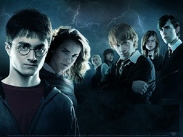 Los protagonistas de la saga de Harry Potter.