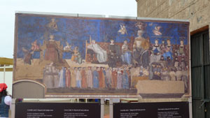 Frescos de Ambrogio Lorenzetti.