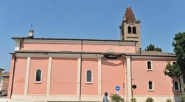 La iglesia de Rovereto de Novi, donde murió don Ivan.