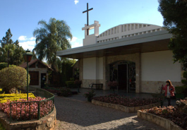La parroquia de San Rafael, en Asunción.