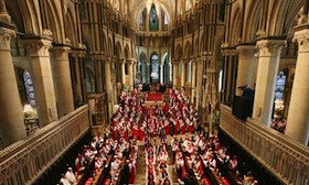 Los obispos anglicanos reunidos en Canterbury.