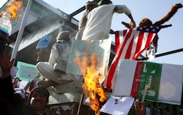 Protestas contra el film norteamericano sobre Mahoma. 