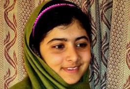 Malala Yousafzai.