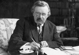 Gilbert Keith Chesterton.