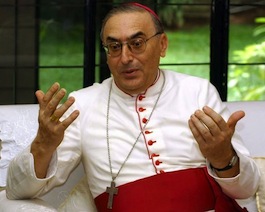 Monseñor Mario Zenari, nuncio en Siria.