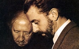 Enzo Piccinini en una foto de archivo<br>con Luigi Giussani.