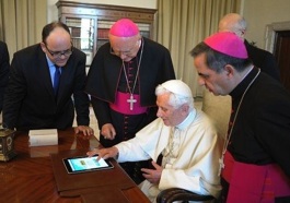 Benedicto XVI inaugura la cuenta @Pontifex.