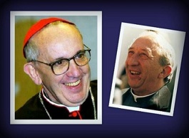 Jorge Mario Bergoglio y Luigi Giussani.