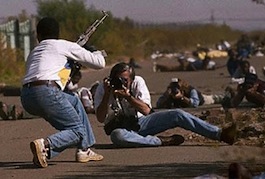 James Nachtwey en Sudáfrica en 1984.