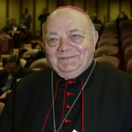 Monseñor Elio Sgreccia.