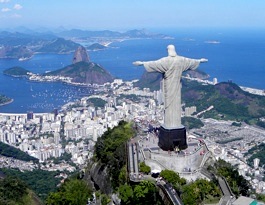 Río de Janeiro, la estatua de Cristo Redentor.