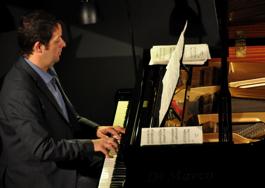 El pianista Marcelo Cesena.