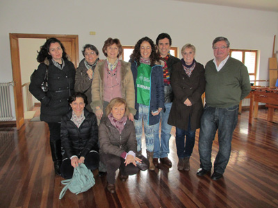 Un equipo de voluntarios en Madrid.