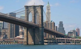 Nueva York, el puente de Brooklyn.