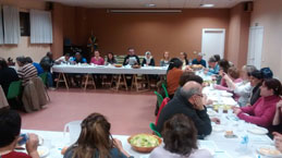 Cena de la Pobreza, en la Casa de San Antonio.