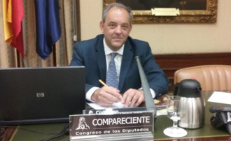 Javier Menéndez Ros, en el Congreso.