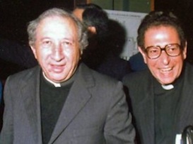 Don Ciccio Ventorino con Giussani.