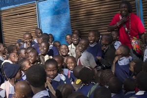 Slum de Kibera, en Nairobi (Kenia).