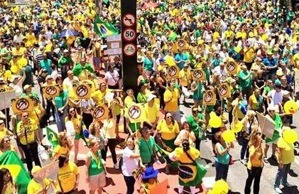 Protestas en Brasil.