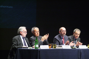 La presentación en Bari.