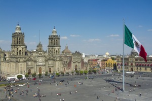 Plaza de la Constitución, Ciudad de México.