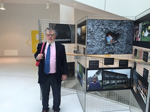 Joseph Weiler en la exposición de Turín.