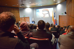 La conferencia de Javier Prades en Chile.