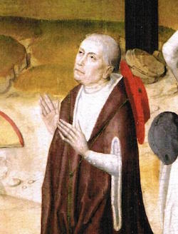 El cardenal Nicolás de Cusa.